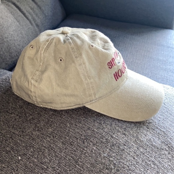 Women’s 100% cotton green khaki sip sip. Hooray hat new without tags T20 - Picture 3 of 8